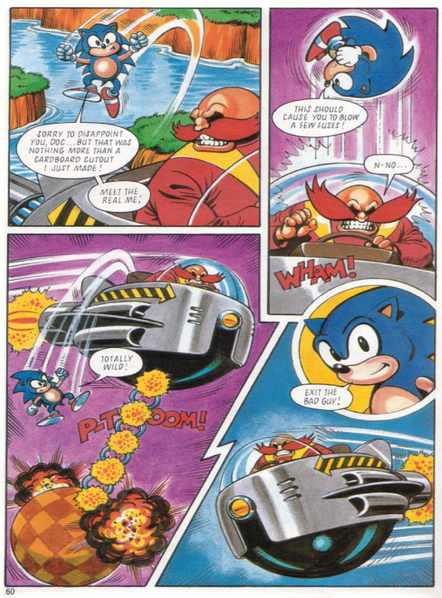 Sonic the Hedgehog Yearbook 1991 Page 56